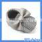 HOGIFT 2016 European and American trend of shiny tassels bow baby toddler shoes