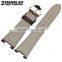 Durable Genuine Leather Deployant Watch Band Strap Buckle Bracelet Watchbands 25*12mm