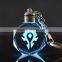 Promotional Game theme LOGO Led Flashing Crystal Keychain