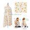 new arrival print 100% cotton baby nursing cover wholesale