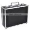 Professional Tattoo Kit Case W/ Lock Key Aluminum Carry Storage Supply Bag Potable 12x9x4" Black