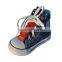 metal plate custom engraved running shoe id
