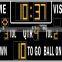 waterproof display cabinet/ gym outdoor led display used scoreboard for sale