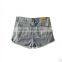 The Summer of 2015 LADIES SHORTS Denim Shorts Are a Frayed Hem the Denim Shorts