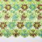 2016 high quality nigerian styles cord lace with stones multi color guipure lace fabric wholesale chemical lace fabric for party