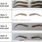 stocks available!! human hair lace base eyebrow,eyebrow extension