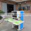 plastic films loop handle bag making heating side sealing machine