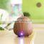 Mini Portable Mist Maker Aroma Essential Oil Diffuser Ultrasonic Aroma Humidifier Light Wooden USB Diffuser