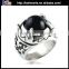 Fashion cheap mens titanium 316L stainless steel men's diamond ring