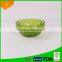 Custom Logo Promotional Giveaway Present Glassware Bowl,Diamond Transparent Round Salad Bowl