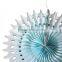 Unique Design Blue Decoration Paper Fan Wedding