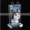 fashinable deign clear acrylic calender stand