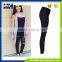 European And American Popular Article All Torn Slim Elastic High Waist Jeans Feet Pants