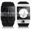All in One Luxury Appearance Leather Wrist Android System 4.4 Bluetooth WIFI Touch Screen Smart Watch