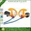 Soft Durable Polymer Lanyard Filtered Flanged Earplug