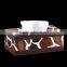Leather tissue bo home creative paper bo antique European style imitation leather carton manufacturers direct sales