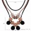 New Design Fashion Crystal Necklaces Women Luxury Statement Diamond Necklace Jewelry SKA8420