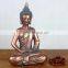 Home tabletop decoration handmade craft red resin buddha statues
