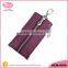 China factory high quality leather keychain pouch genuine leather car key holder