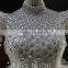 Real Works Heavy Beaded Saudi Arabian Wedding Dress Wedding Gown 2016