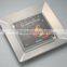 silver and clear hard quality Disposable PS cutlery sets ,picnic set.square plate set