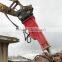 Silence 6 to 9 ton breaker for excavator, hydraulic breaker hammer