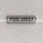 Strip plastic label plastic patch for hats
