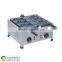 Hot sale commercial electric 3 pcs of belgian fish waffle mix maker