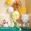 paper ball flower wall wedding for decoration