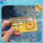 High quality Hollow out metal card with etched printing