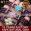 Cai Bao jewelry wholesale 5A natural purple teeth Ukraine Garnet Bracelet three laps multi ring multi layer gem crystal bracelet