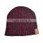2015 hot sell style winter leather hat with bluetooth headphone