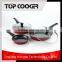 3Pcs Aluminium Fry Pan Non Stick Set With Lid