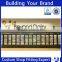 Customized high quality MDF wooden supermarket shelf