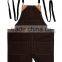 Custom high quality durable brown denim apron