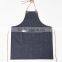 Custom Selvedge Denim Garden Aprons With Tan Genuine Leather