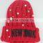 Long Knitted Beanie Hat Custom Beanie Hats Funny Knit Jewelry Cap Hat