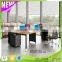 Straight 6 Person Partition Workstation Office Modular Workstation XFS-M3612