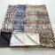 knit printed pv fleece throw with short fur backing