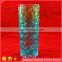 China manufactory different types clear glass floor vase