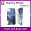 Silver Aluminium Dummy Phone for Moto G3, for Moto G3 Metal Dummy