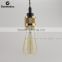 E26 E27 Industrial Vintage Edison Lamp Holder Metal Lampholder with A Cotton Textile Wire Cord Grip