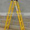 high quality fiberglass step ladder electric insulation ladder