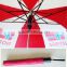 customized simple 2-fold OEM promotion umbrella from China XIAMEN