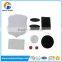 Double sided adhesive hook loop, self adhesive hook loop, backed glue hook loop