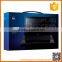 Blue luxury corrugated paper shipping box
