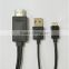 MHL cable for android smart phone,1080p compatible 2m