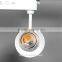 30w led track rail light with horn mouth for cloth shop