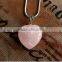 All kinds wholesale heart shape crystal gemstone pendant gemstone jewelry