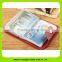 High Quality Unisex Small Leather Credit Card Holder with 26 Plastic Card Slots 16455